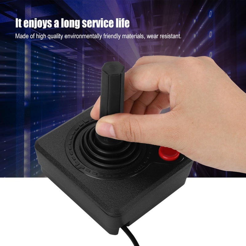 143 Retro Classic 3D Analog Joystick Controller for Joystick, for Game Control with Operating Button/Four-Way Joystick, for Joystick with Games for 2600 - Image 1